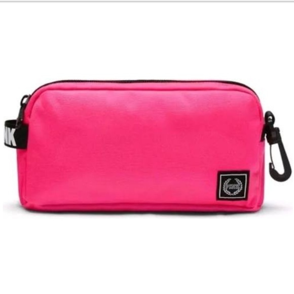 PINK VICTORIA'S SECRET POUCH/BEAUTY/PENCIL CASE. - Picture 5 of 5